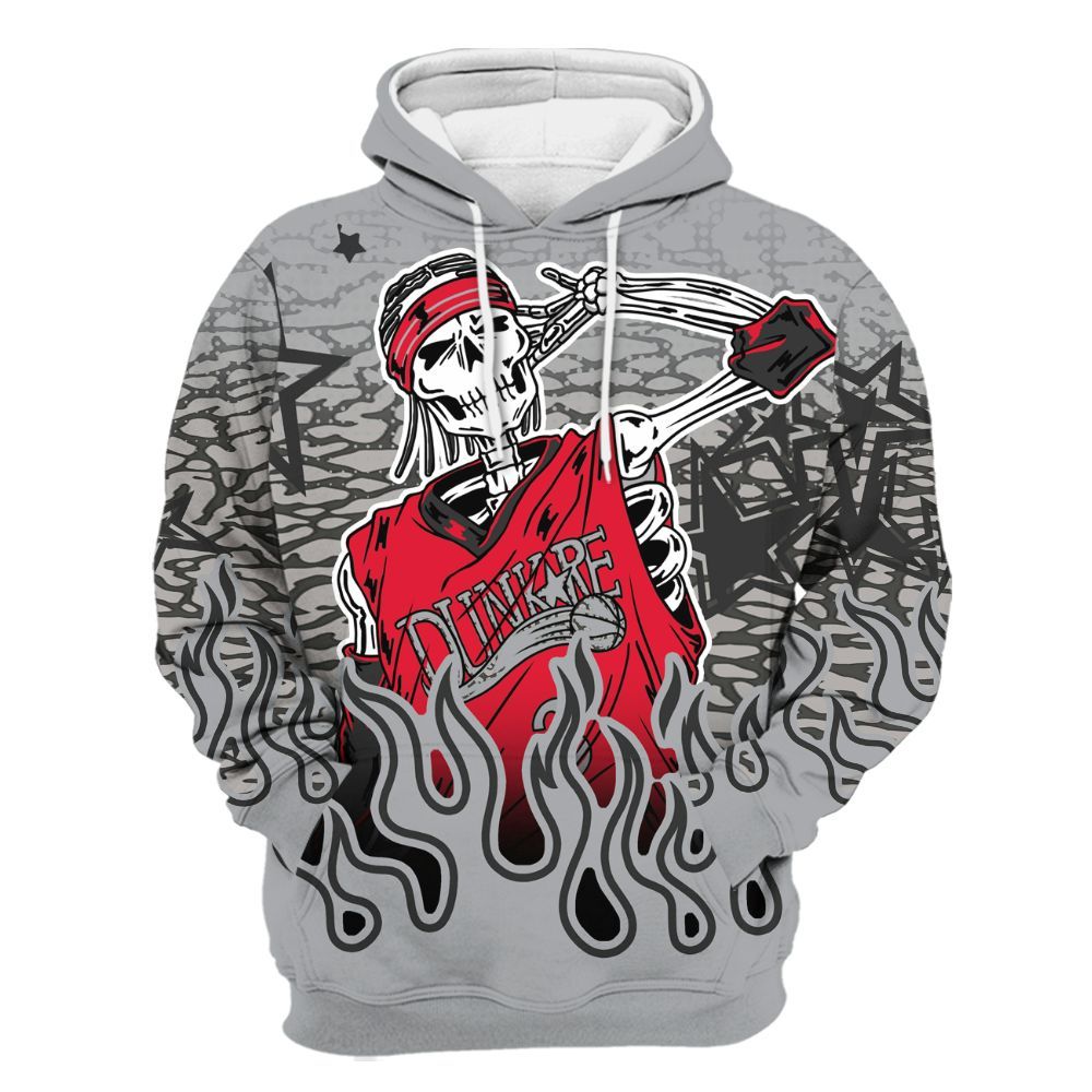 Hoodie To Match Black Cement 3s - Allen Answer Unique Fire Custom Name All Over Print