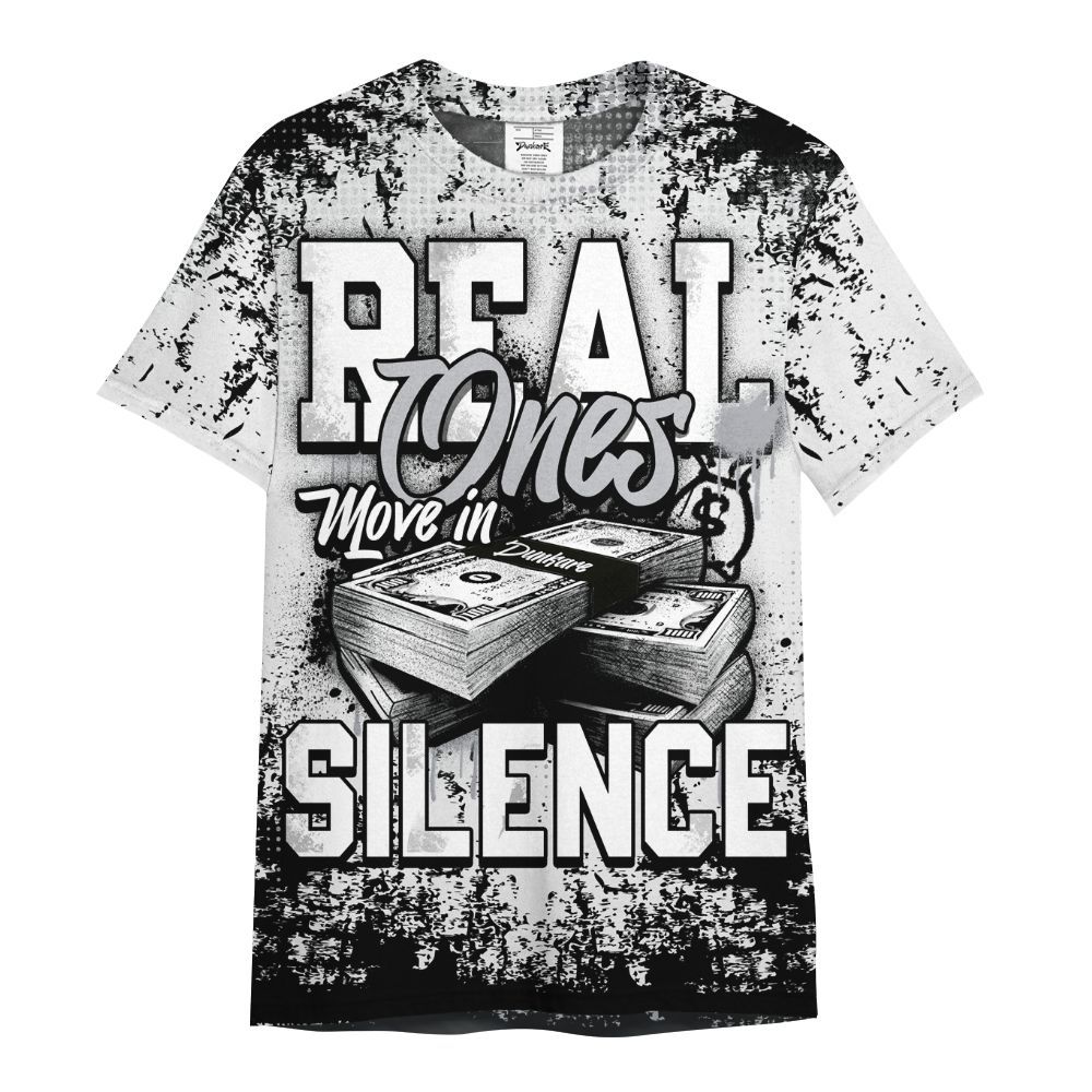 Shirt To Match Baroque Brown 12s - Move In Silence Money Street Retro All Over Print