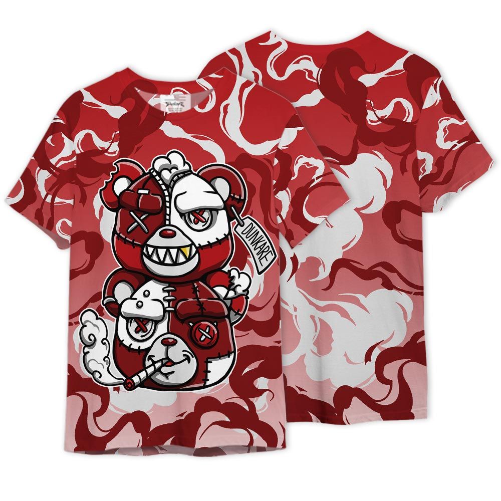Shirt To Match Red Taxi 12s - Double Hazards Hugz Smoke Graphics Shirt Unisex