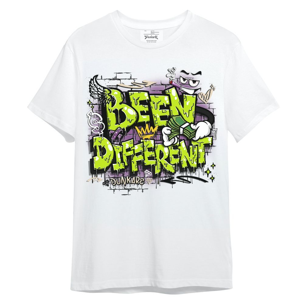 Shirt To Match GS Black Barely Volt 11s - Been Dif2erent Drip Graffiti Graphic