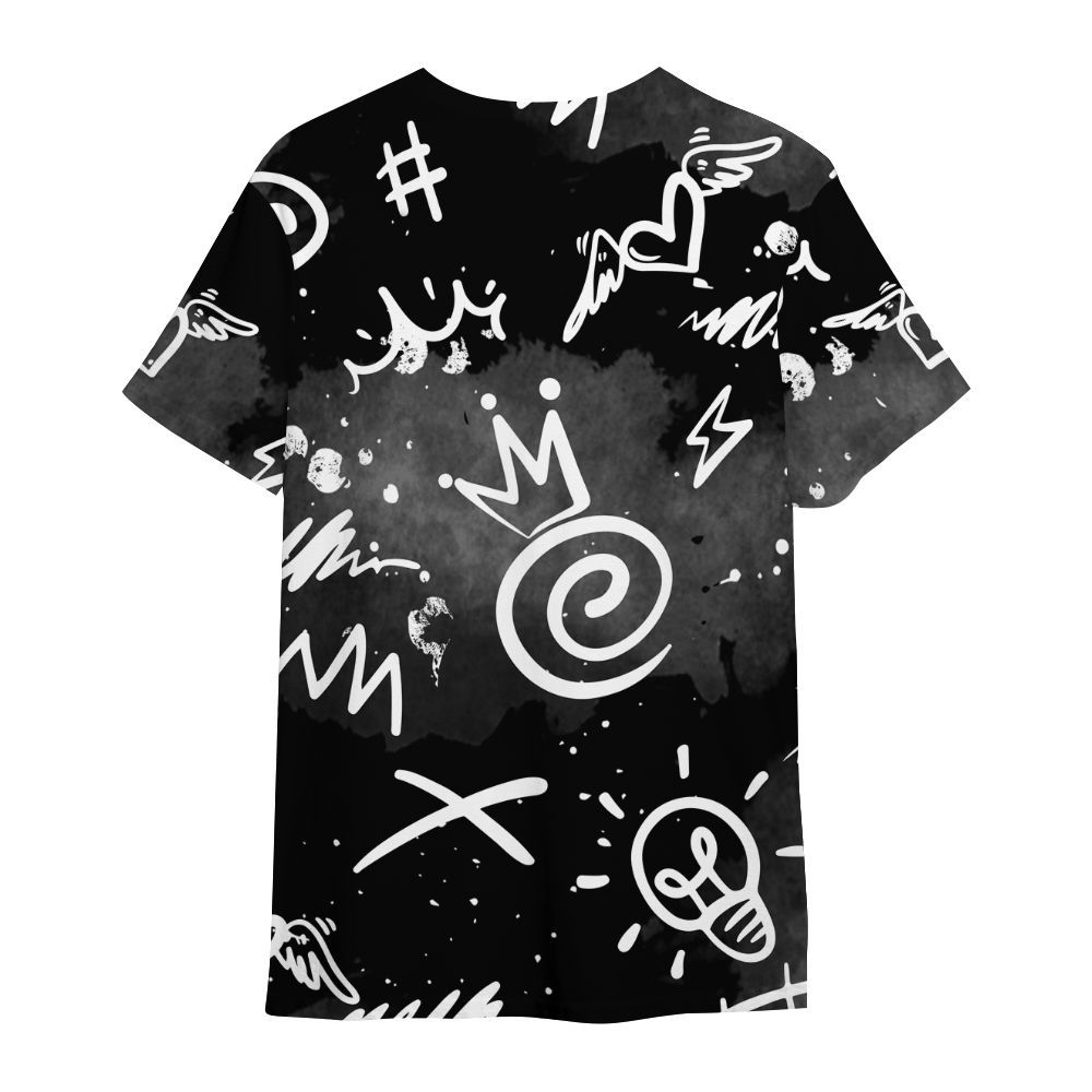 Shirt To Match White Thunder 4s - Drip Been Di2ferent All Over Print