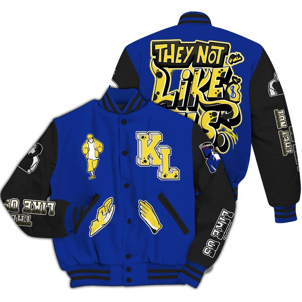 Varsity Jacket To Match Laney 14s - Dislike Us Graphic All Over Print