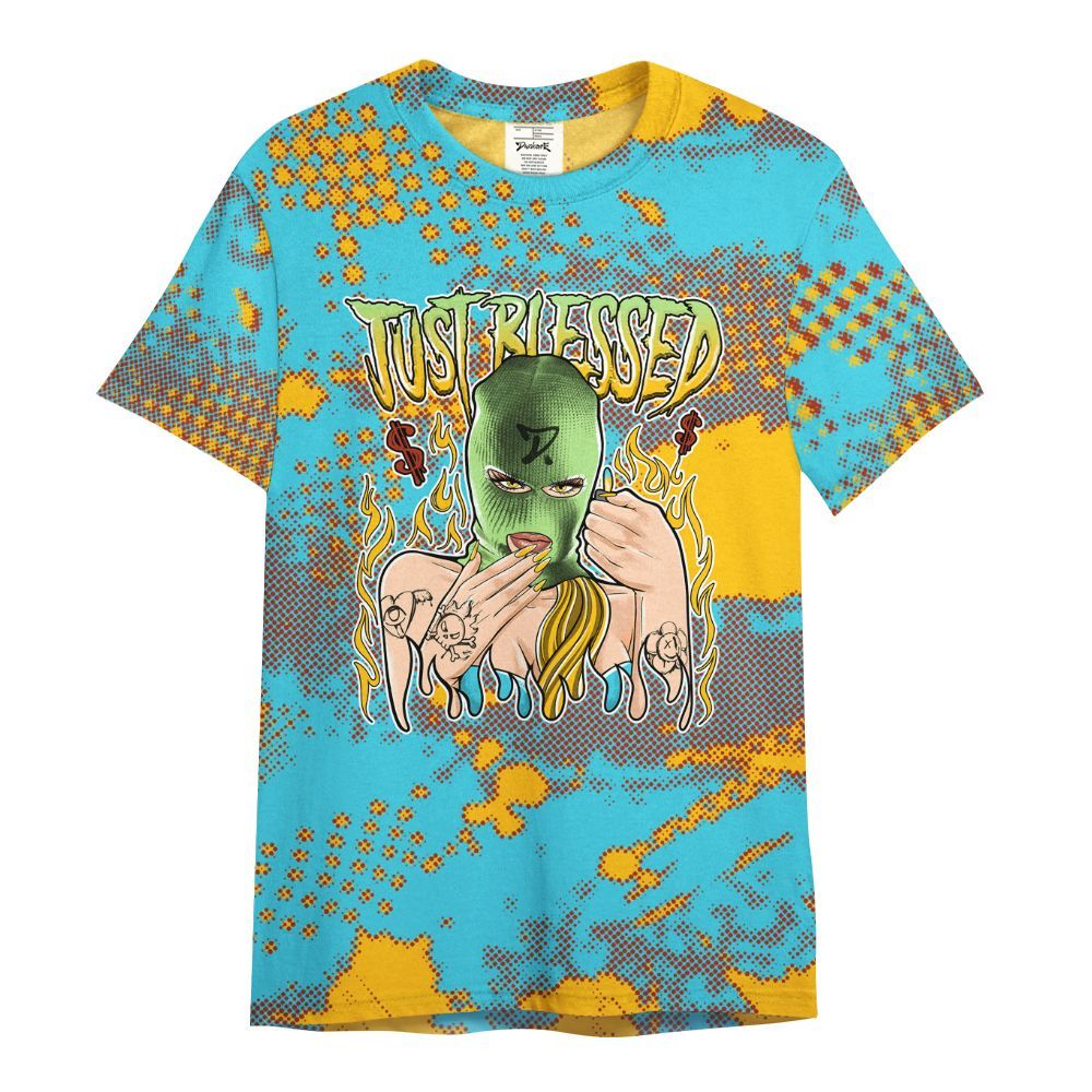 Shirt To Match SB Dunk Di'Orr Greenwood - Blessed!! Smoke Dot All Over Print