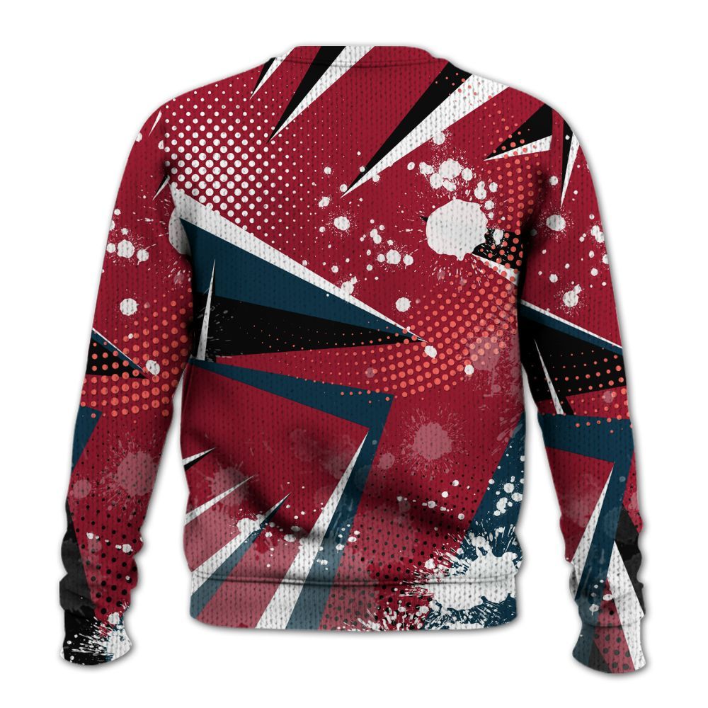 Knitted Sweater To Match Mid Multi Color 2022 1s - Poly Trust No One Dripping