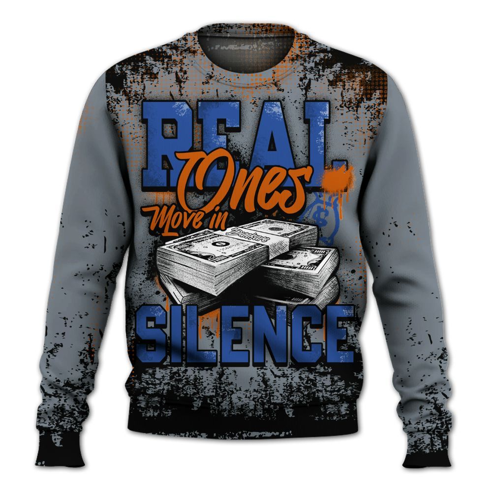 Sweatshirt To Match RS-X GS League - Move In Silence Money Street Retro All Over Print