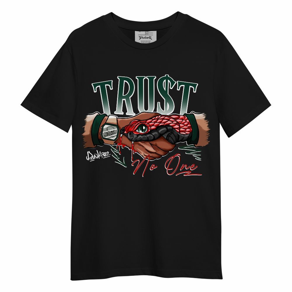 Shirt To Match Bin 23 8s - Snake Trust No One Graphic