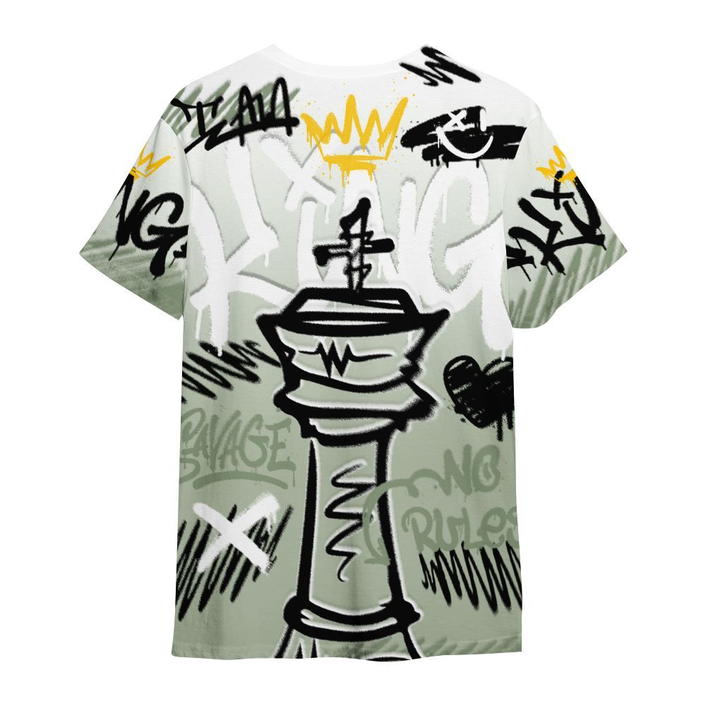 Shirt To Match Seafoam Sail 4s - Street King Chess Streetwear All Over Print