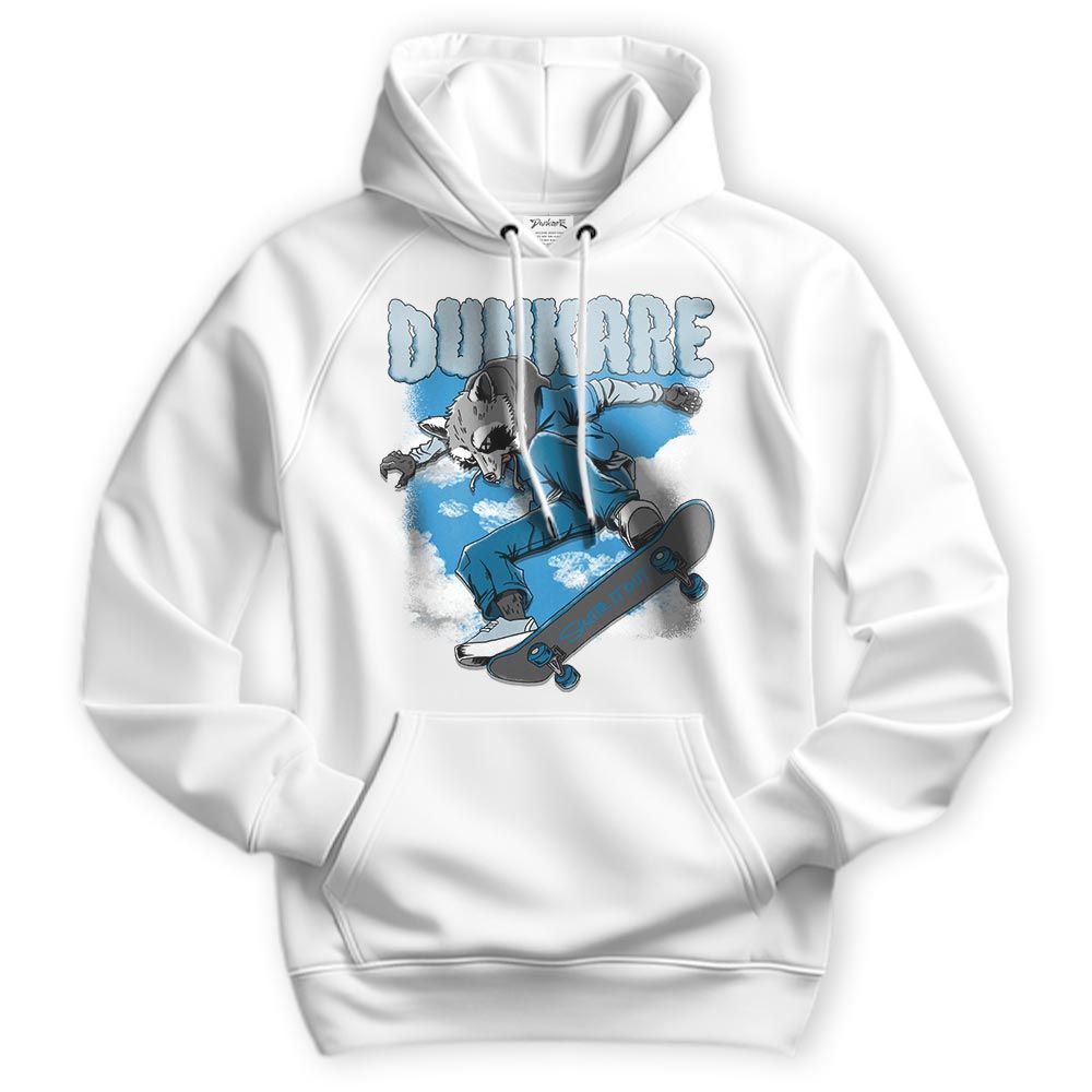 Sweatshirt To Match Powder Blue 9s Hoodie - Skateboard Raccoon Hoodie Unisex