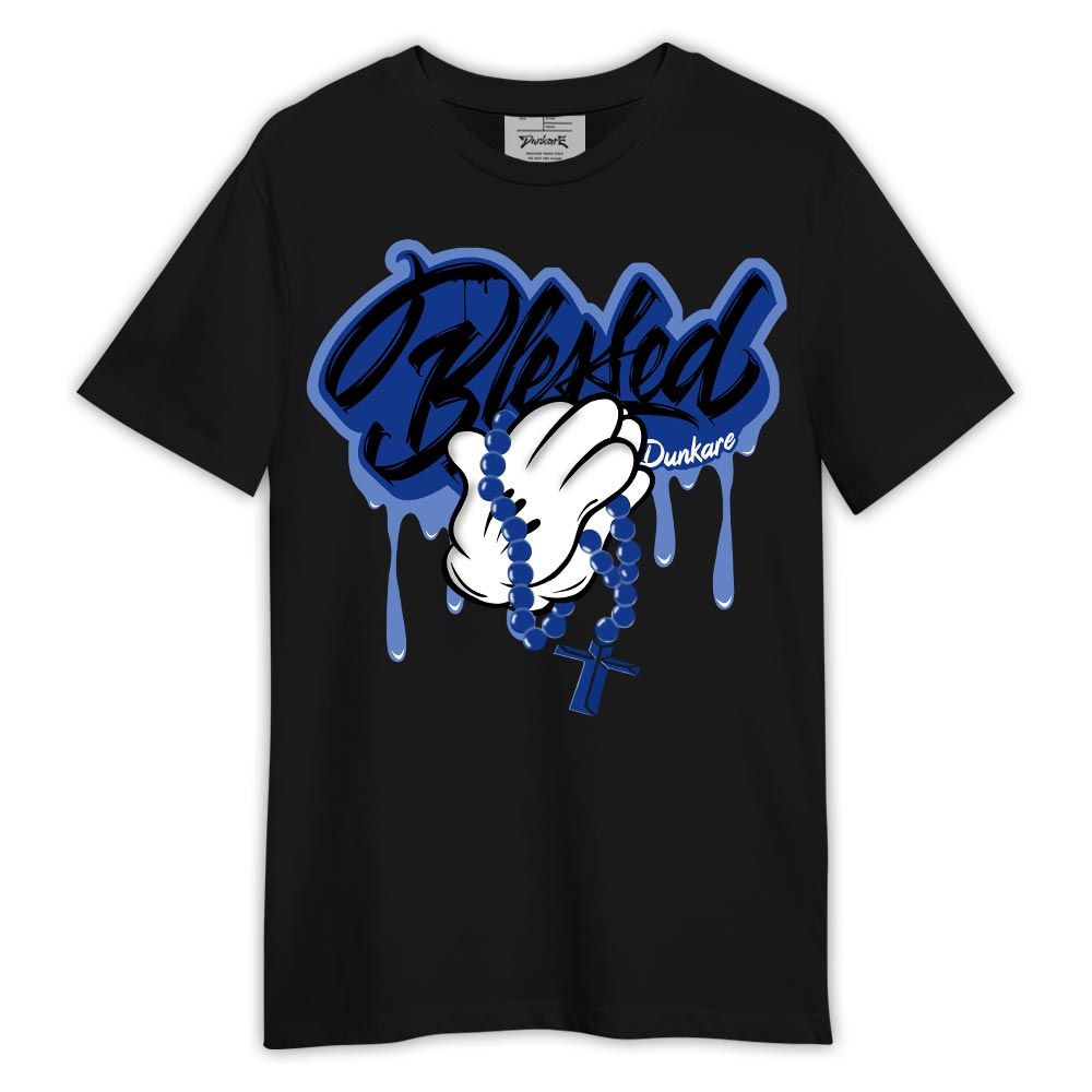 Shirt To Match Air Foamposite One Royal - God Blessed Drip Shirt Outfit