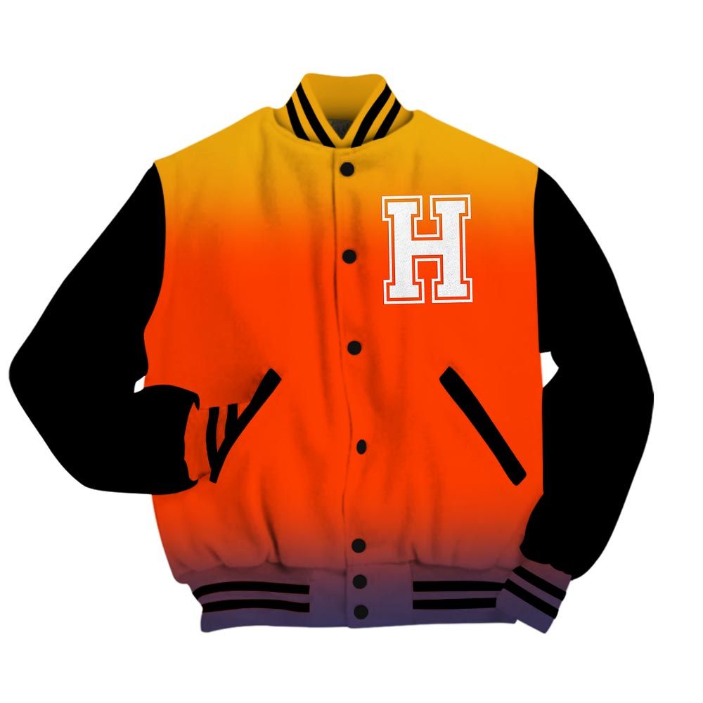 Varsity Jacket To Match J Balvin Rio 3s - Custom Doing Dad Shit Varsity Jacket Outfit 1605 1TCD