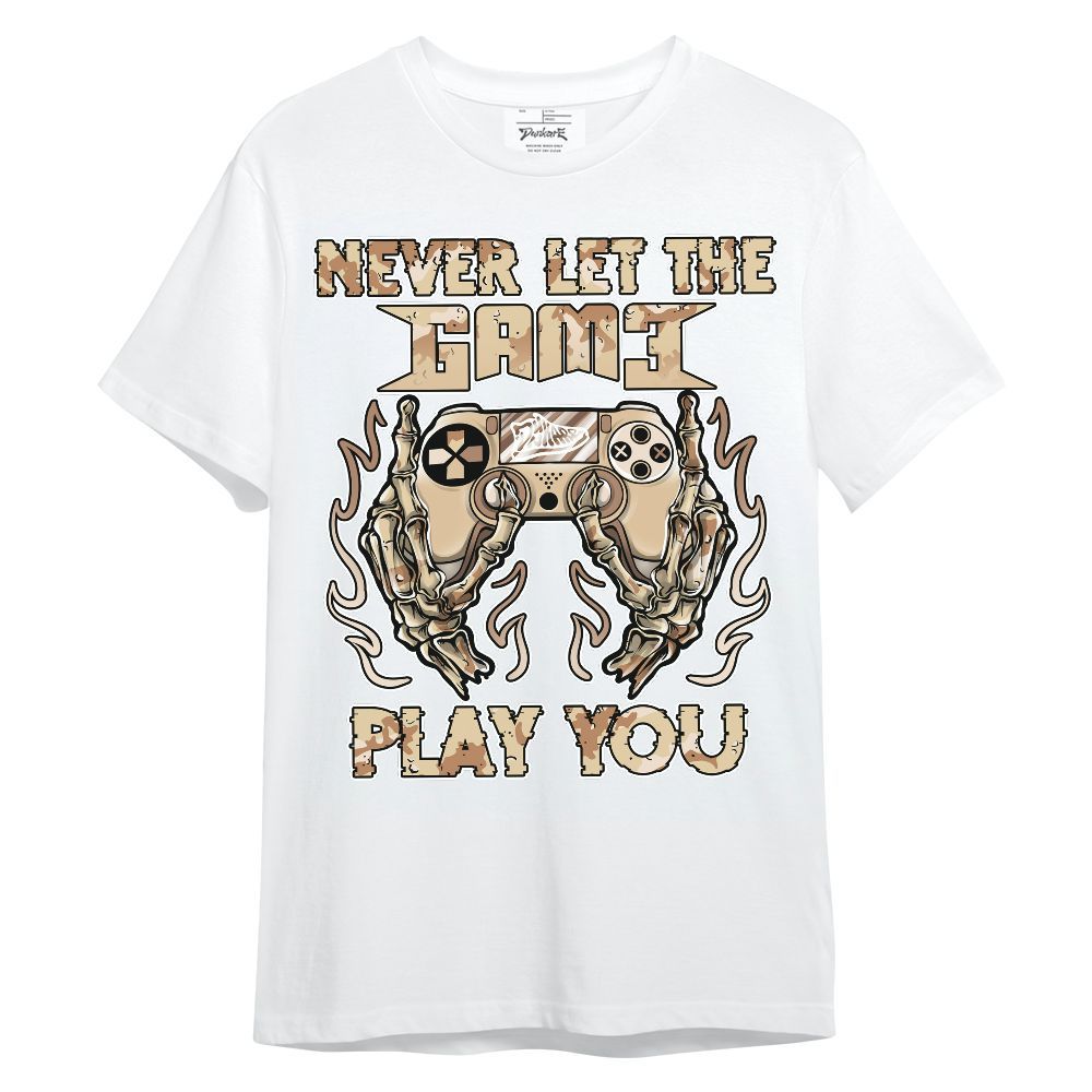 Shirt To Match Desert Camo 3s - PlayGame Skull Unisex Shirt