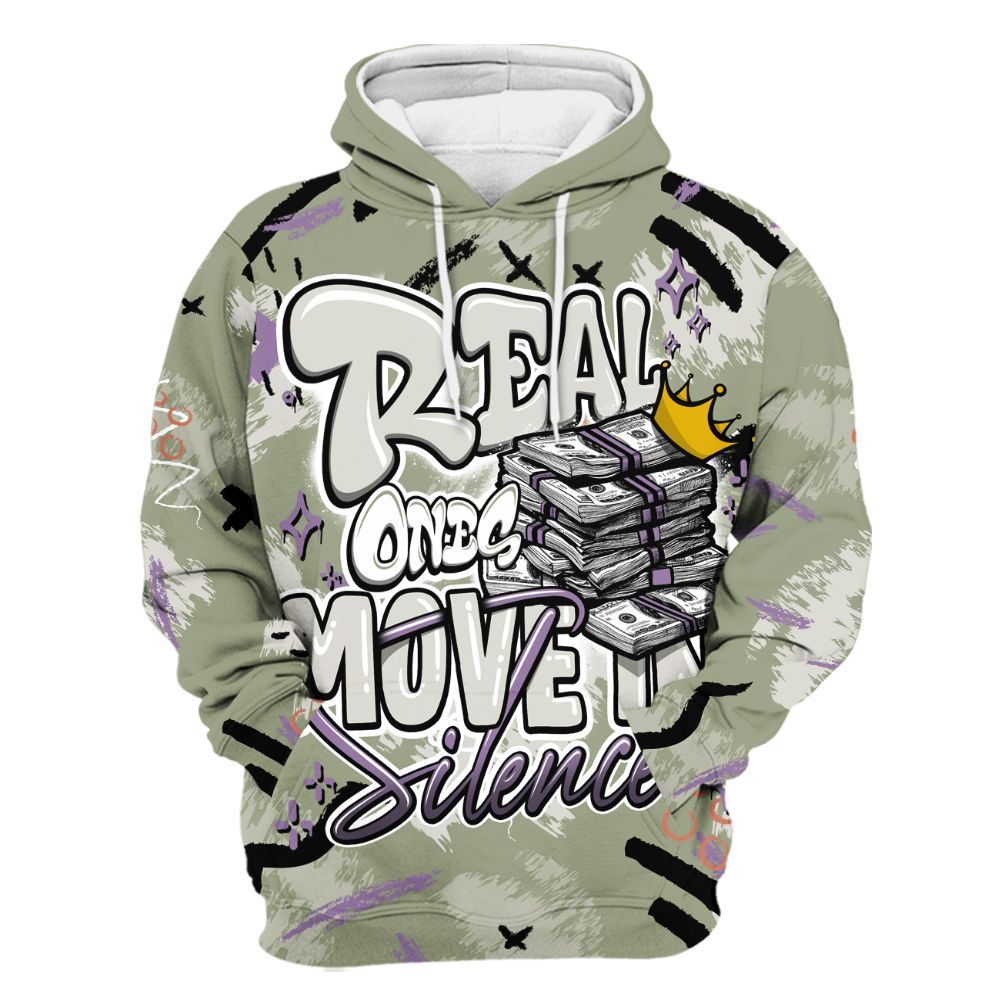 Hoodie To Match Dunk Low Floral Swoosh 2025 - Real Ones Move In Streetwear All Over Print