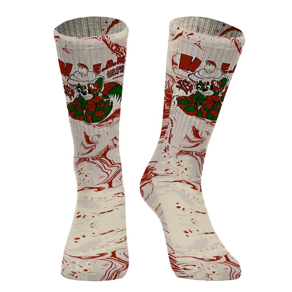 Sock To Match El Grito 5s - Loot Bear Liquid