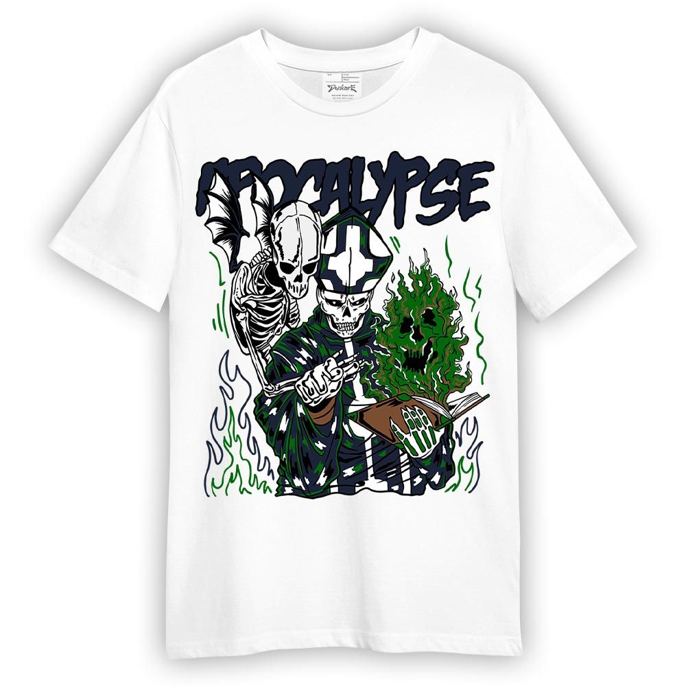 Shirt To Match Midnight Navy 13s - Apocalypse Skeleton Shirt Unisex