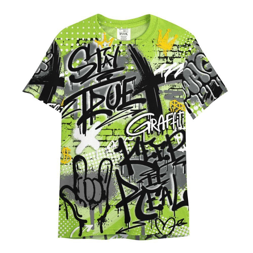 Shirt To Match Air Max 95 Neon - True It Real Graffiti Streetwear All Over Print