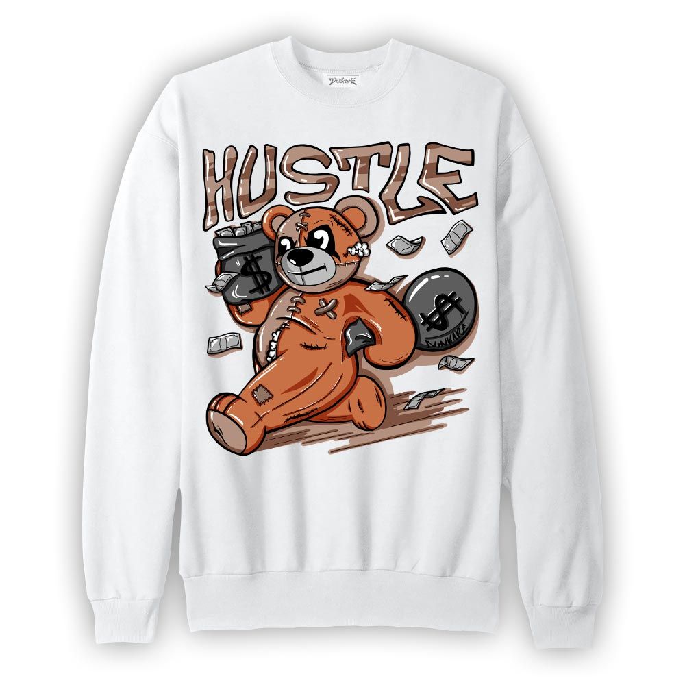Sweatshirt To match OG Latte 1s Sweatshirt - Hustles Bear Graphic