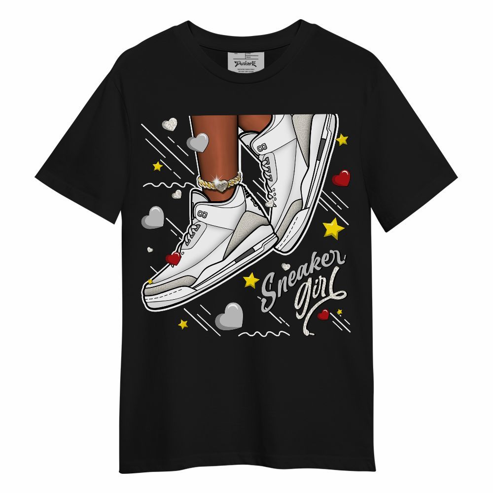 Shirt To Match Retro Pure Money 3s - SNEAKER Girl Heart Flying Graphic