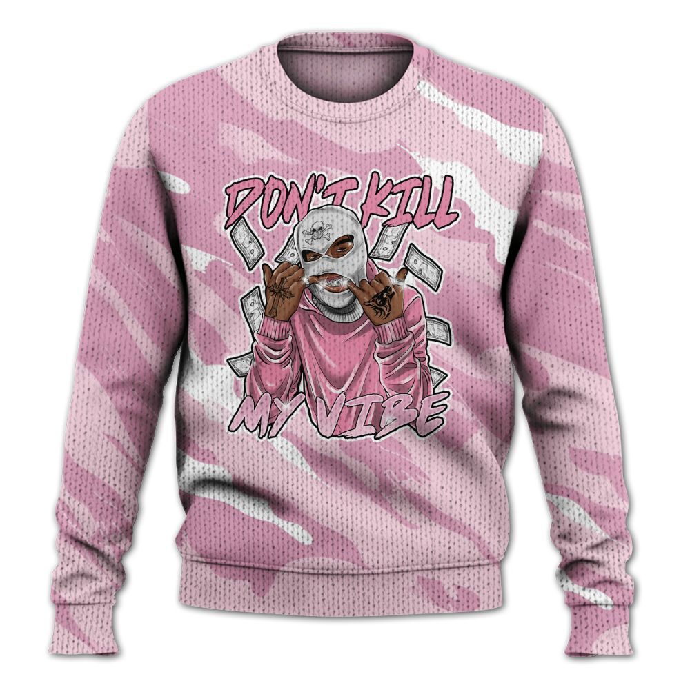 Knitted Sweater To Match Orchid 4s - Vibe.Unique Colored