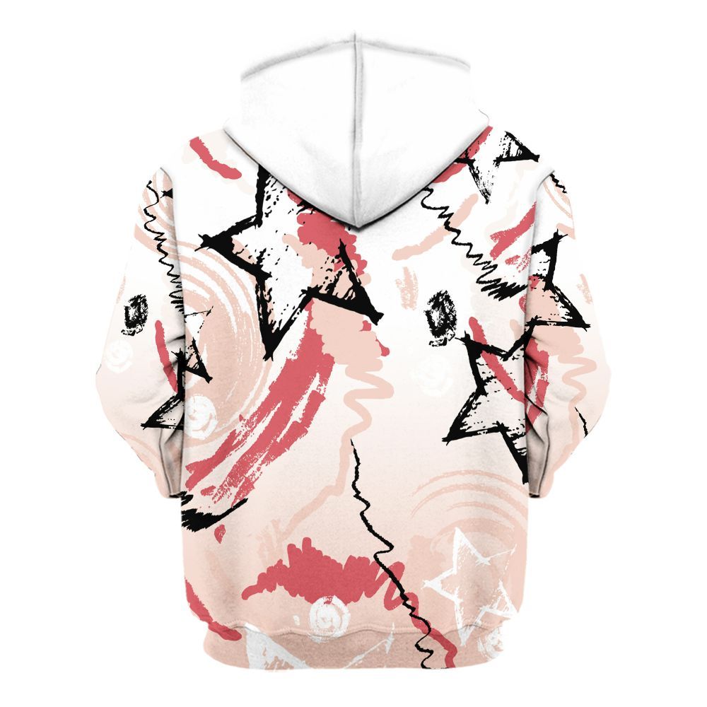 Hoodie To Match Washed Coral 2s Shirt, Grind Shine Later Drip All Over Print