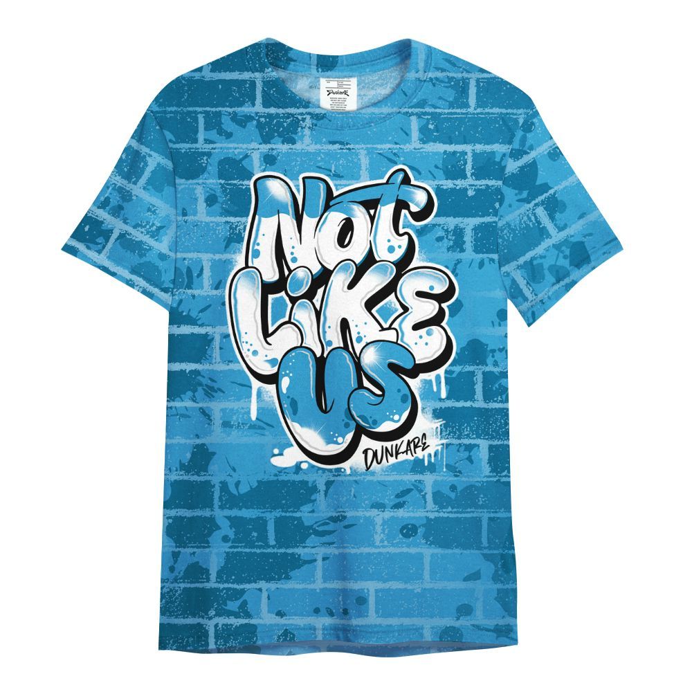 Shirt To Match Powder Blue 9s - None Like Us Graphic Brick Art All Over Print