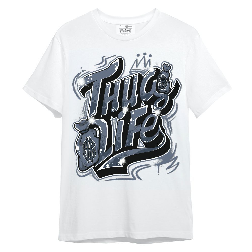 Shirt To Match Low Diffused Blue 11s - Free Thug Living Graphic Unisex Shirt