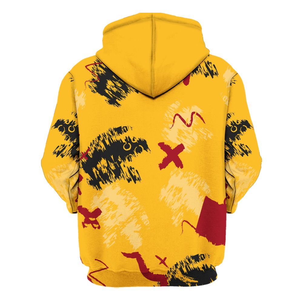 Hoodie To Match White Taxi 12s Shirt, Hustle Grind Pray Graphic Street Style All Over Print