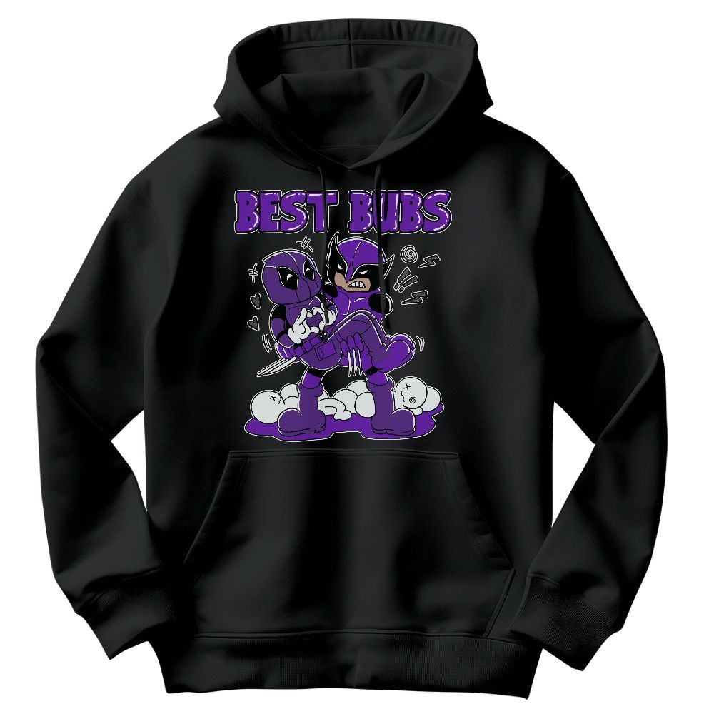 Sweatshirt To Match Retro Dark Iris 3s - Bubs Cartoon Graphic