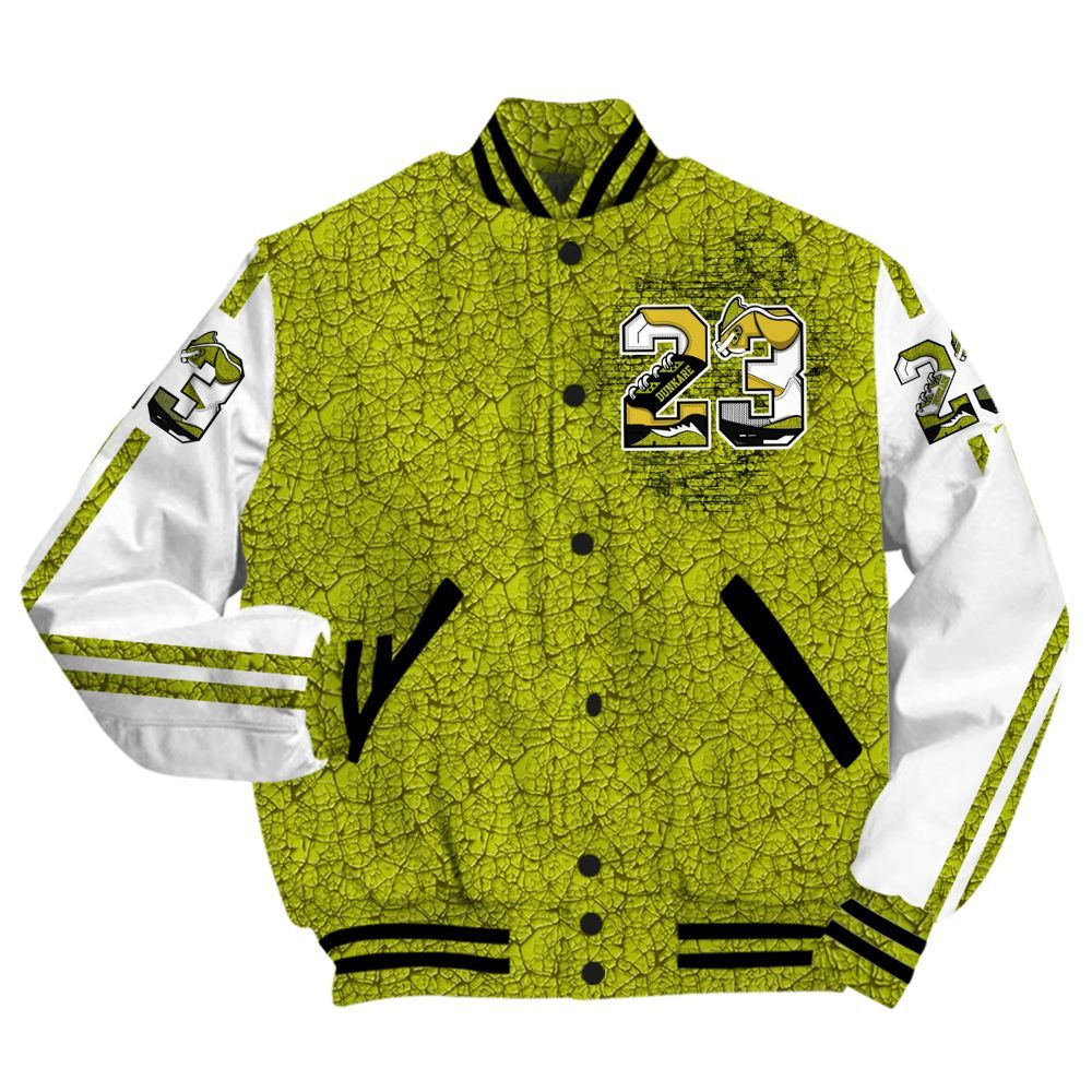 Varsity Jacket To Match Dunk Low QS Halloween Skull - Custom Name Number 23 5s All Over Print