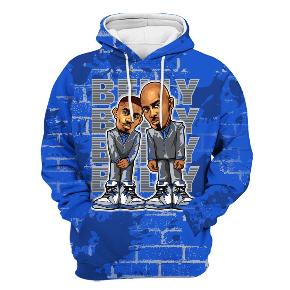 Hoodie To Match Air Foamposite One Royal - Belly Sneakers Graphic Halloween All Over Print