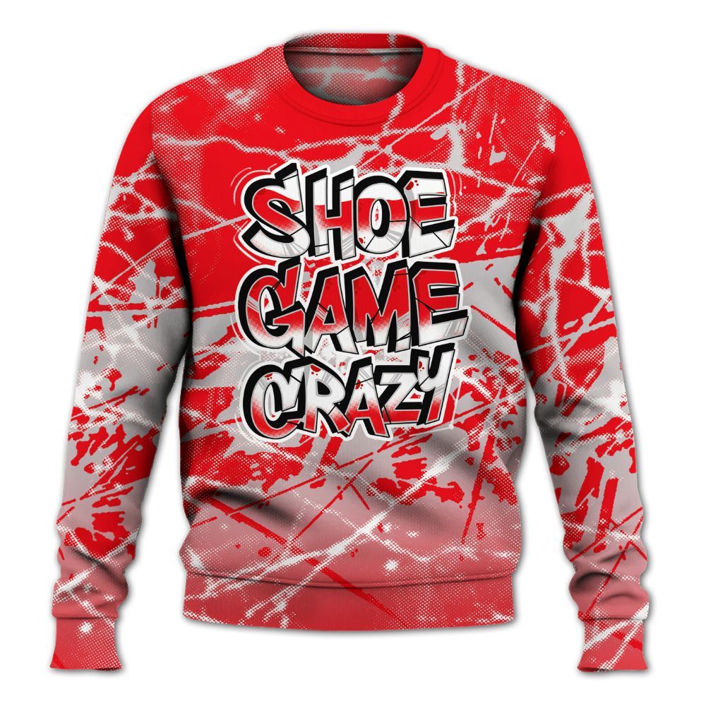 Sweatshirt To Match Air Max 1 Low Poly - Shoe Game Crazy Graphic All Over Print