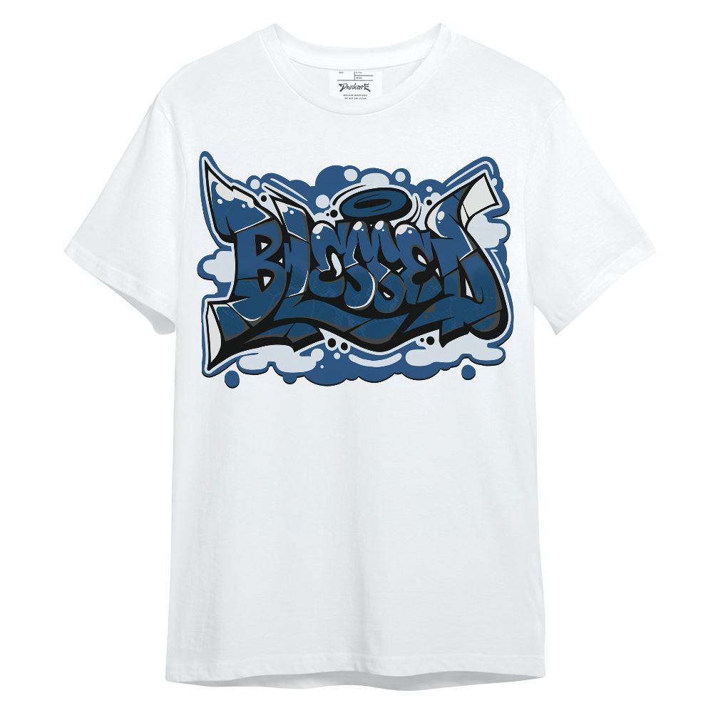 Shirt To Match High OG Midnight Navy 1s - Blessing Graphic Unisex Shirt