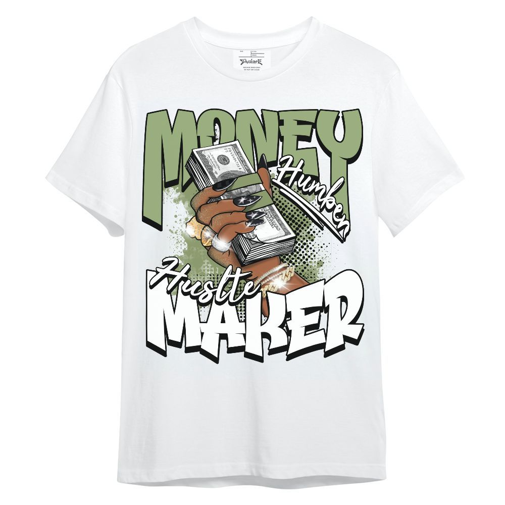 Shirt To Match Oil Green 4s - Money Maker Retro Matching Unisex Shirt