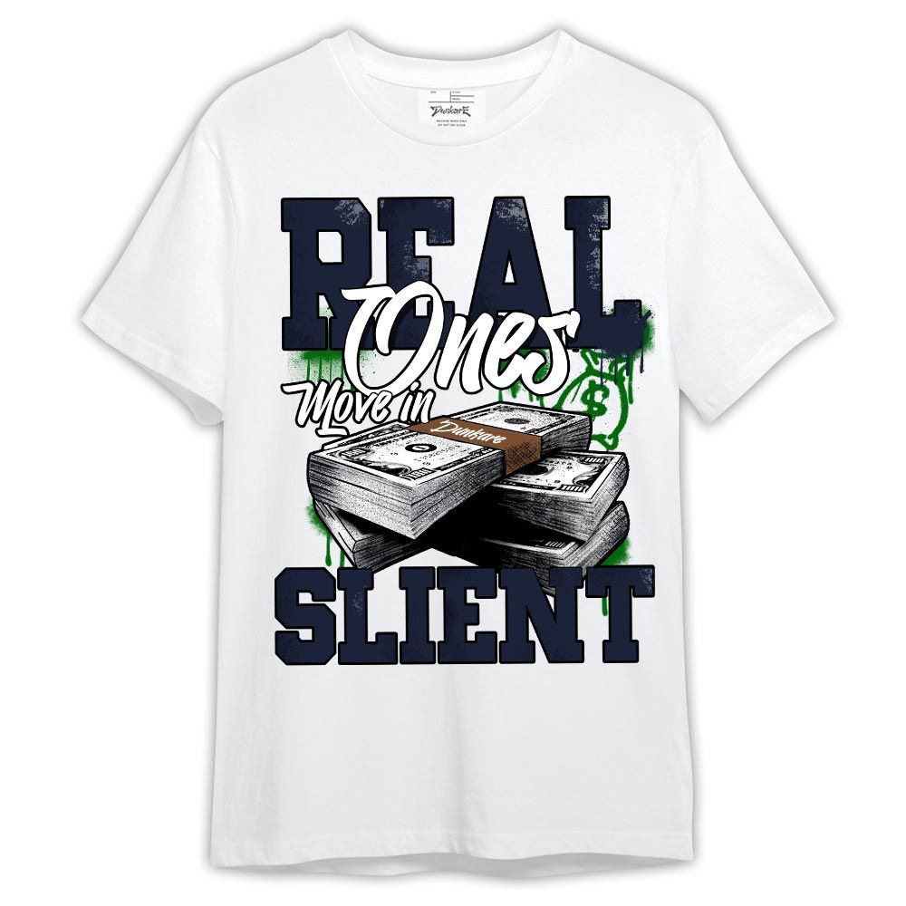 Shirt To Match Midnight Navy 13s - Move In Silence Money Shirt Outfit