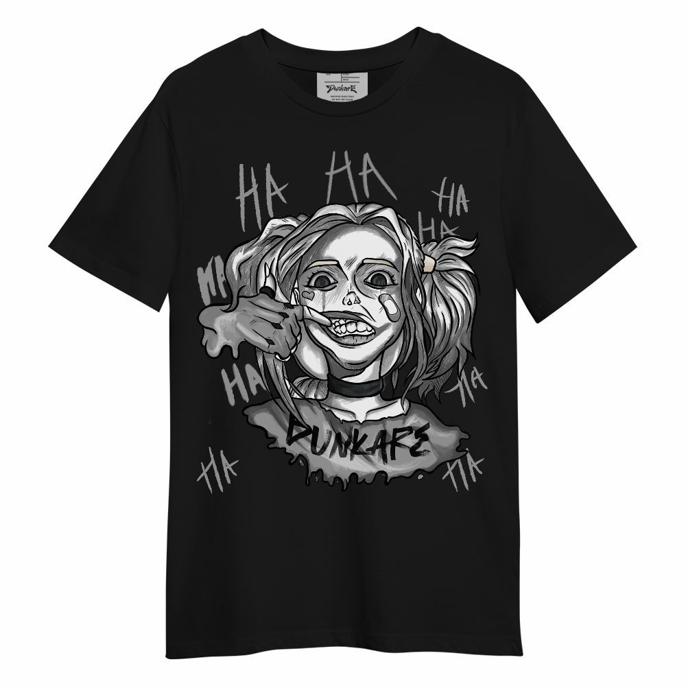 Shirt To Match Black Wolf Grey 12s - Bad Girl HAHA Unisex Shirt