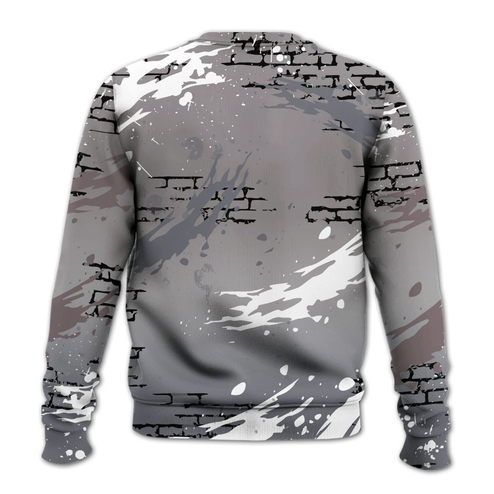 Sweatshirt To Match Cool Grey 11s - Values Of Loyalty Drip All Over Print