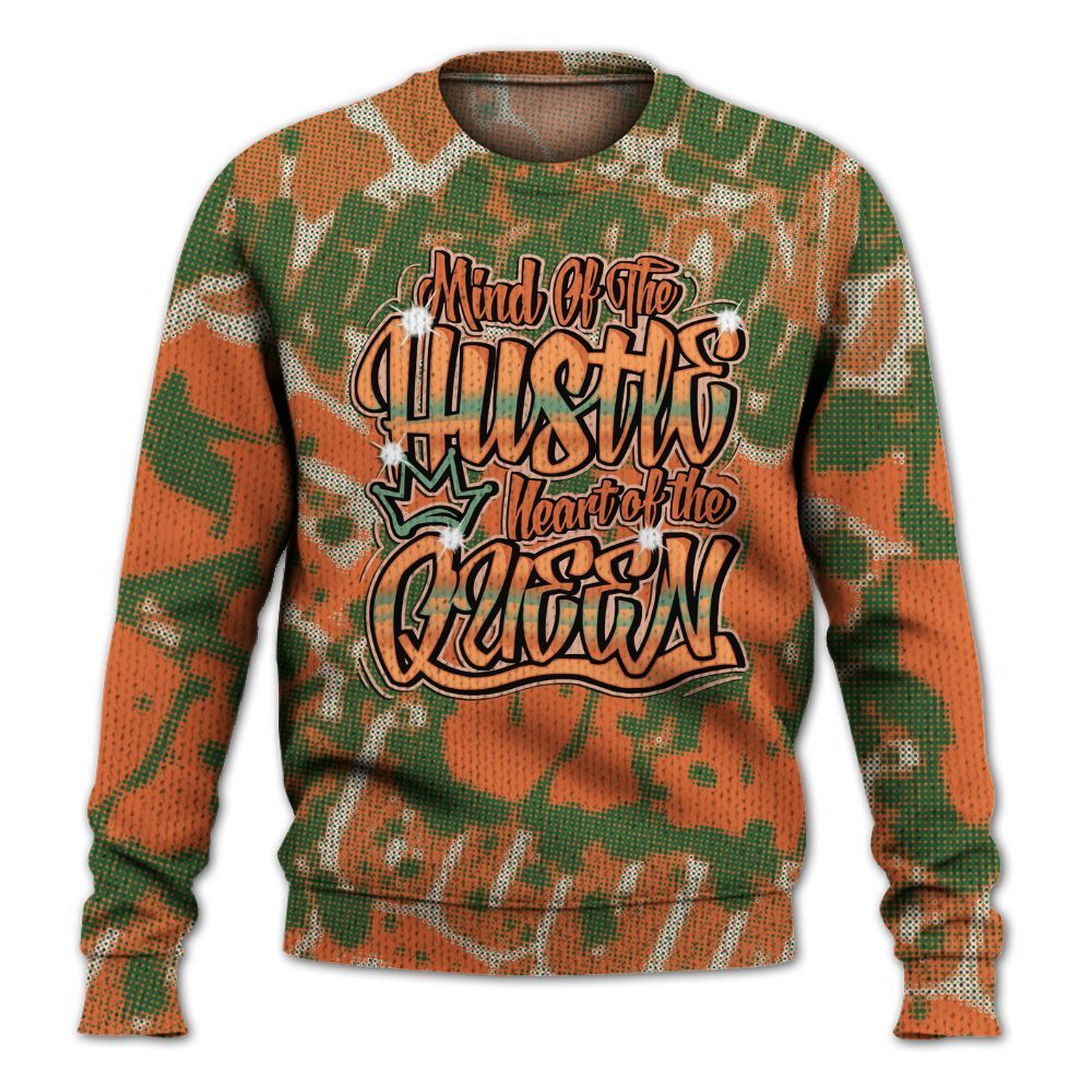 Knitted Sweater To Match Low Miami 5s - Hustles Heart Queens Street