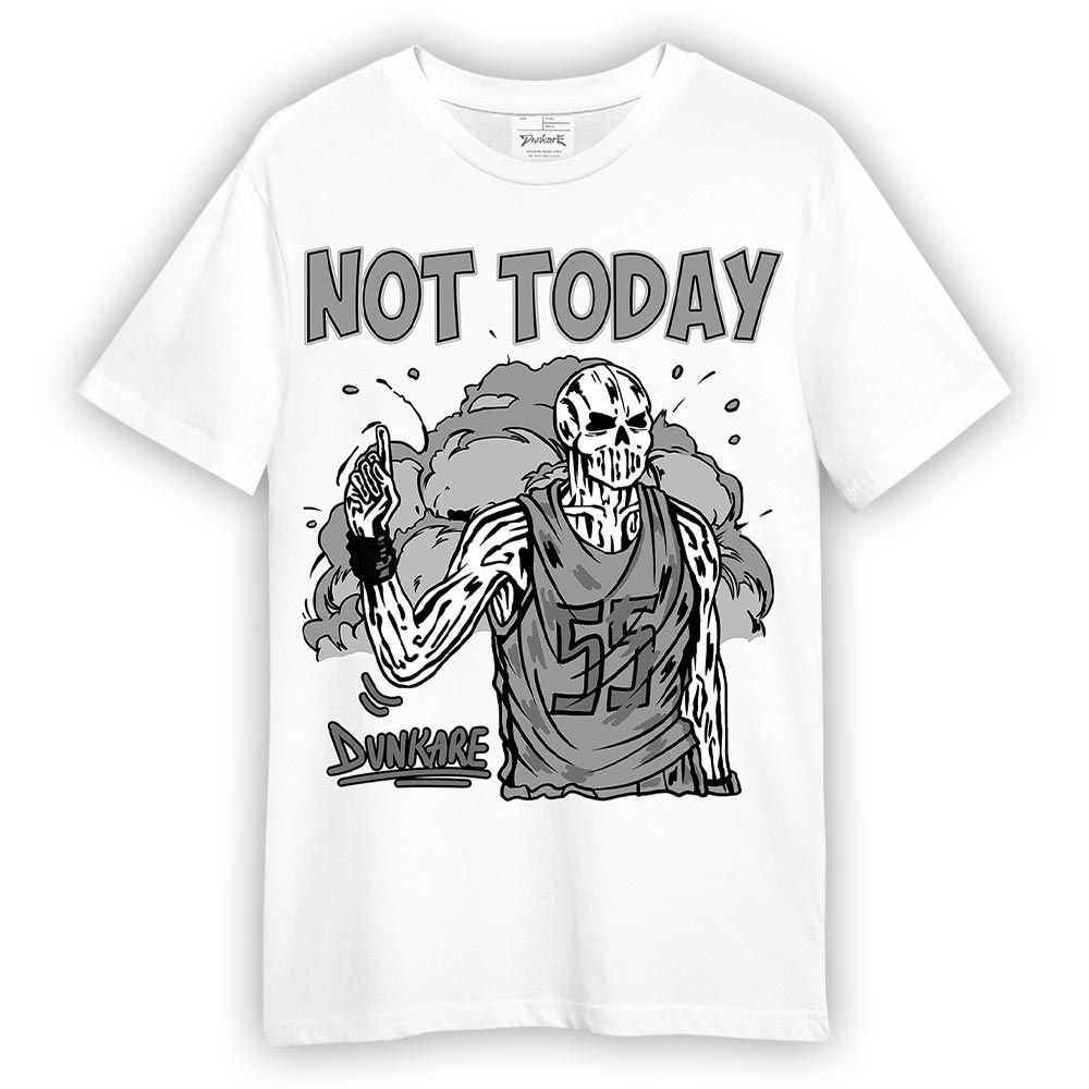 Shirt To Match Black Wolf Grey 12s - Not Today Skeleton Shirt Unisex