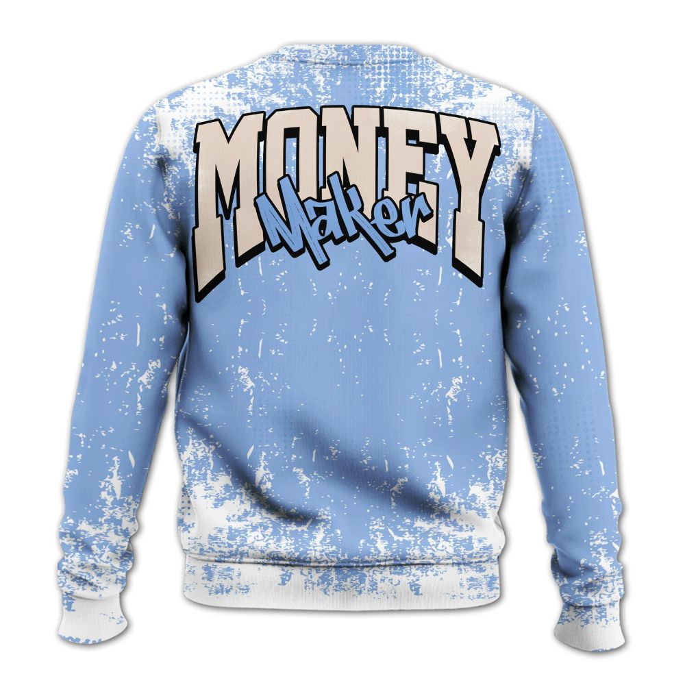 Sweatshirt To Match Air Max 1 Royal Pulse - Move In Silence Money Street Retro All Over Print