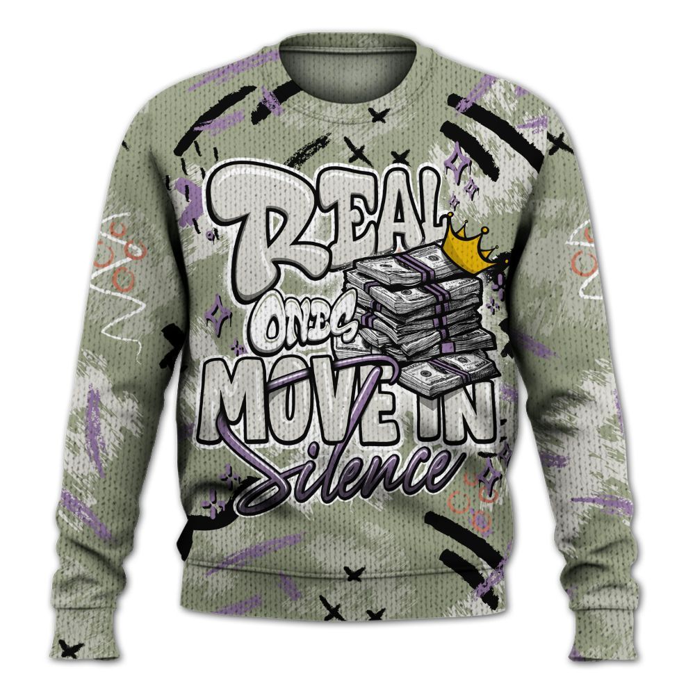 Knitted Sweater To Match Dunk Low Floral Swoosh 2025 - Real Ones Move In Streetwear