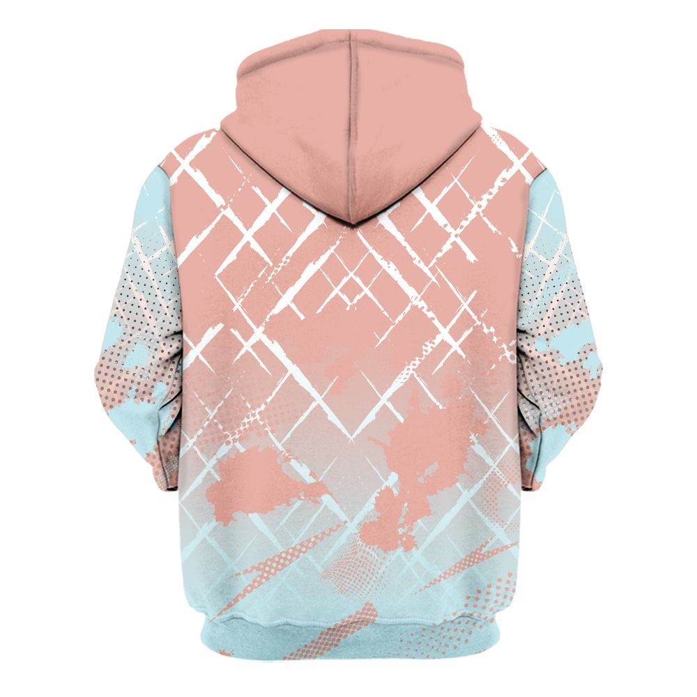 Hoodie To Match Dunk Low Glacier Arctic - Halftone Stand Business Dripping All Over Print