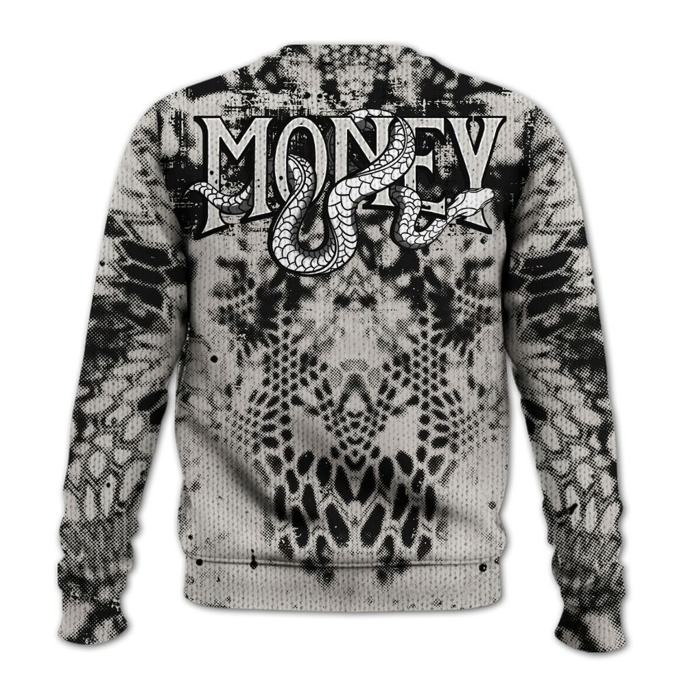 Sweater To Match The Classic 40s - Snake Move In Silence Graphic