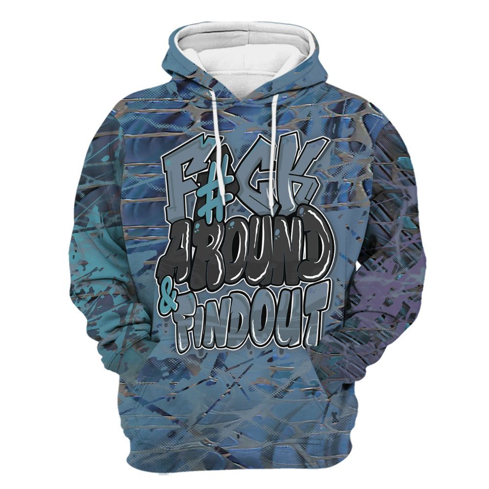 Hoodie To Match Air Foamposite Kazuya Mishima - F Around Find Out Graphic Profound All Over Print