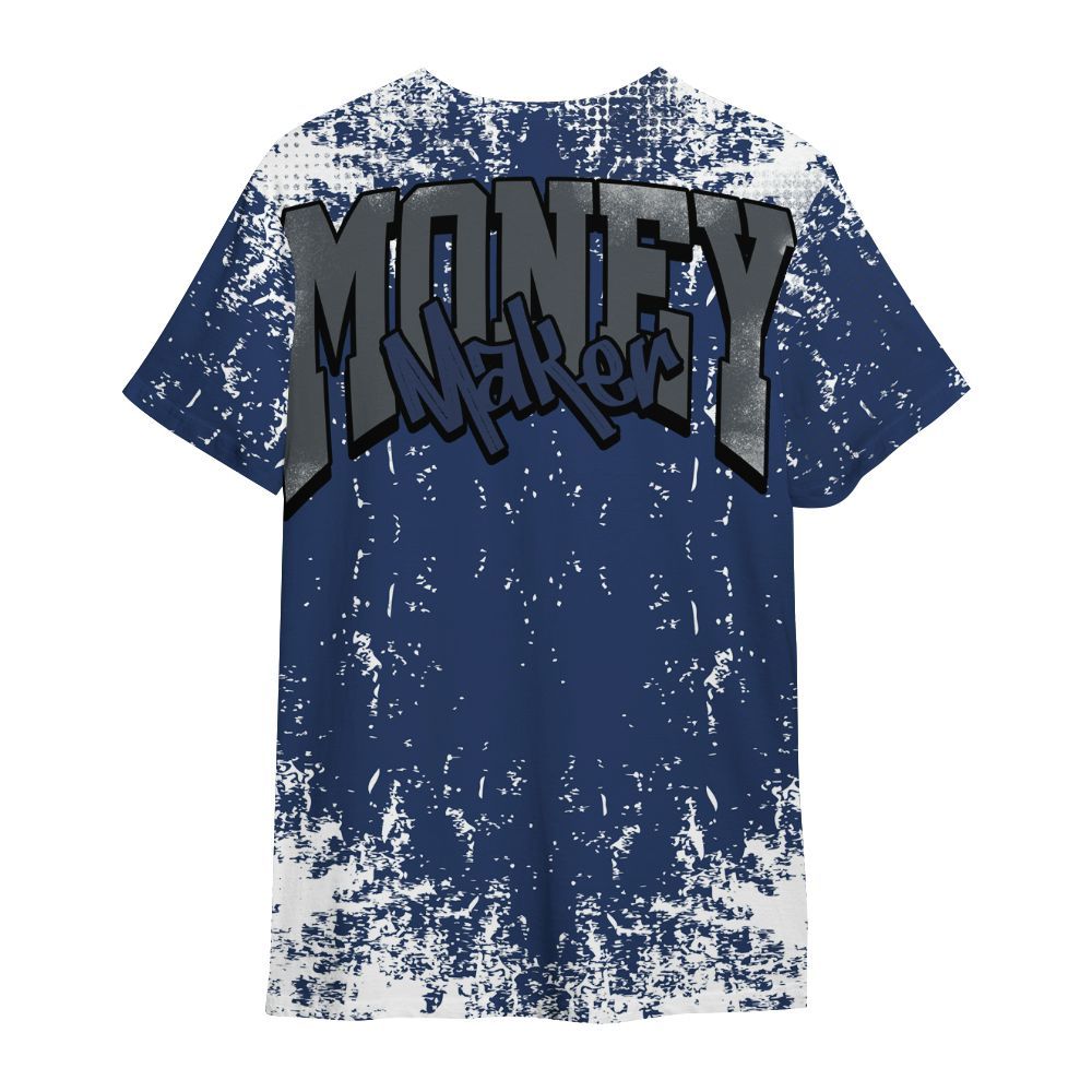 Shirt To Match Retro Flint 13s - Move In Silence Money Street Retro All Over Print