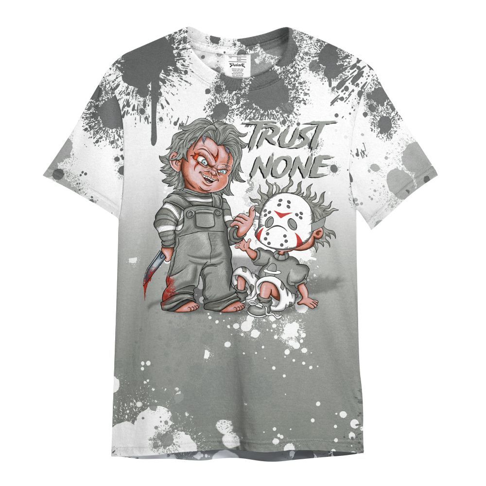 Shirt To Match Paris Olympics 4s - Trust No One Scary All Over Print