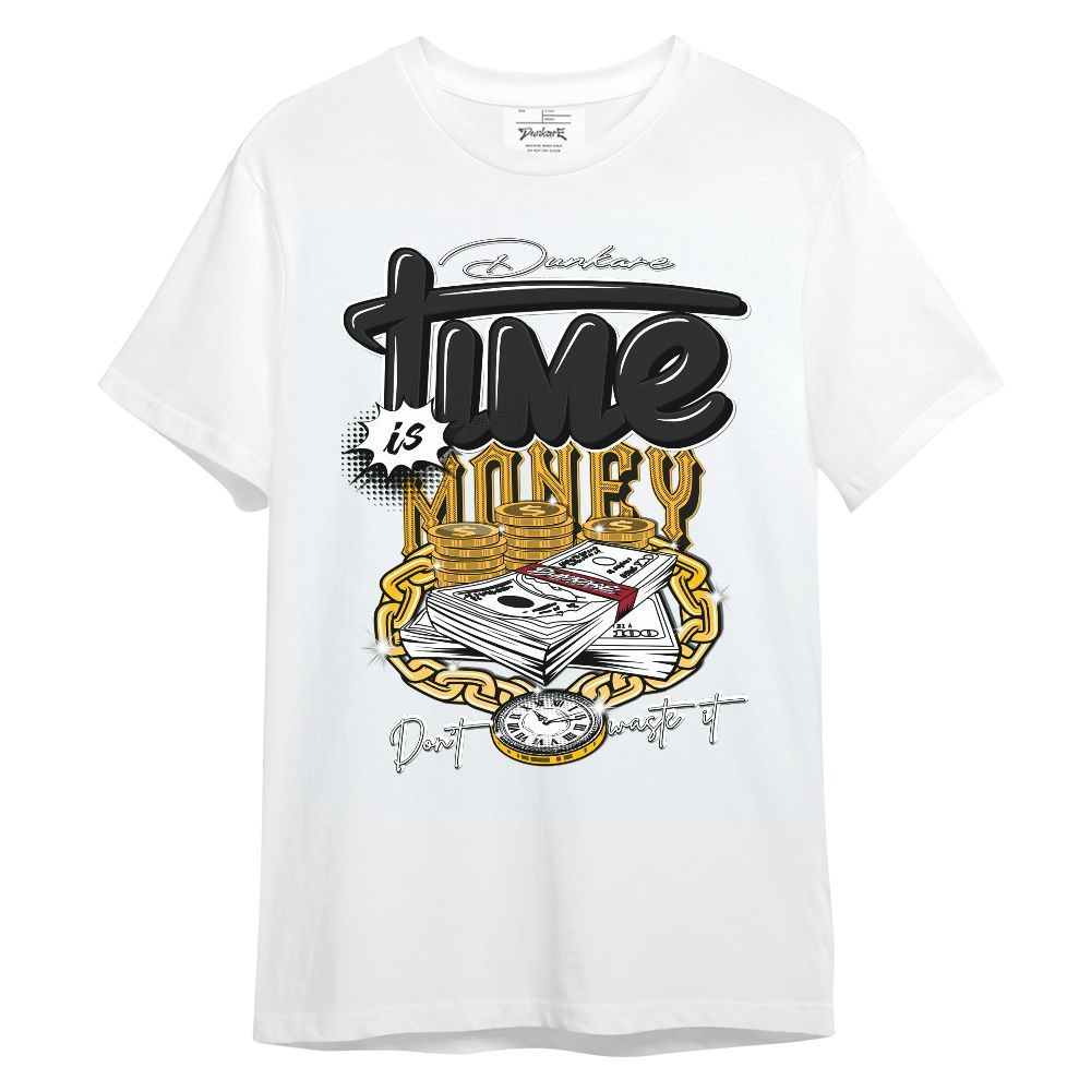 Shirt To Match White Taxi 12s - Time Is Money Graphic