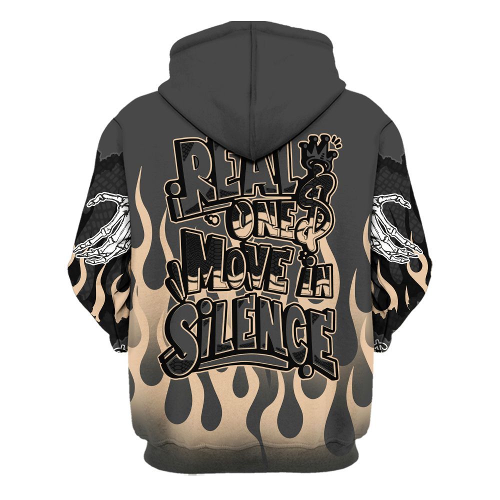 Hoodie To Match Kobe 9 EM Mambacita - Ones Move In Silence Graphic Trapped All Over Print