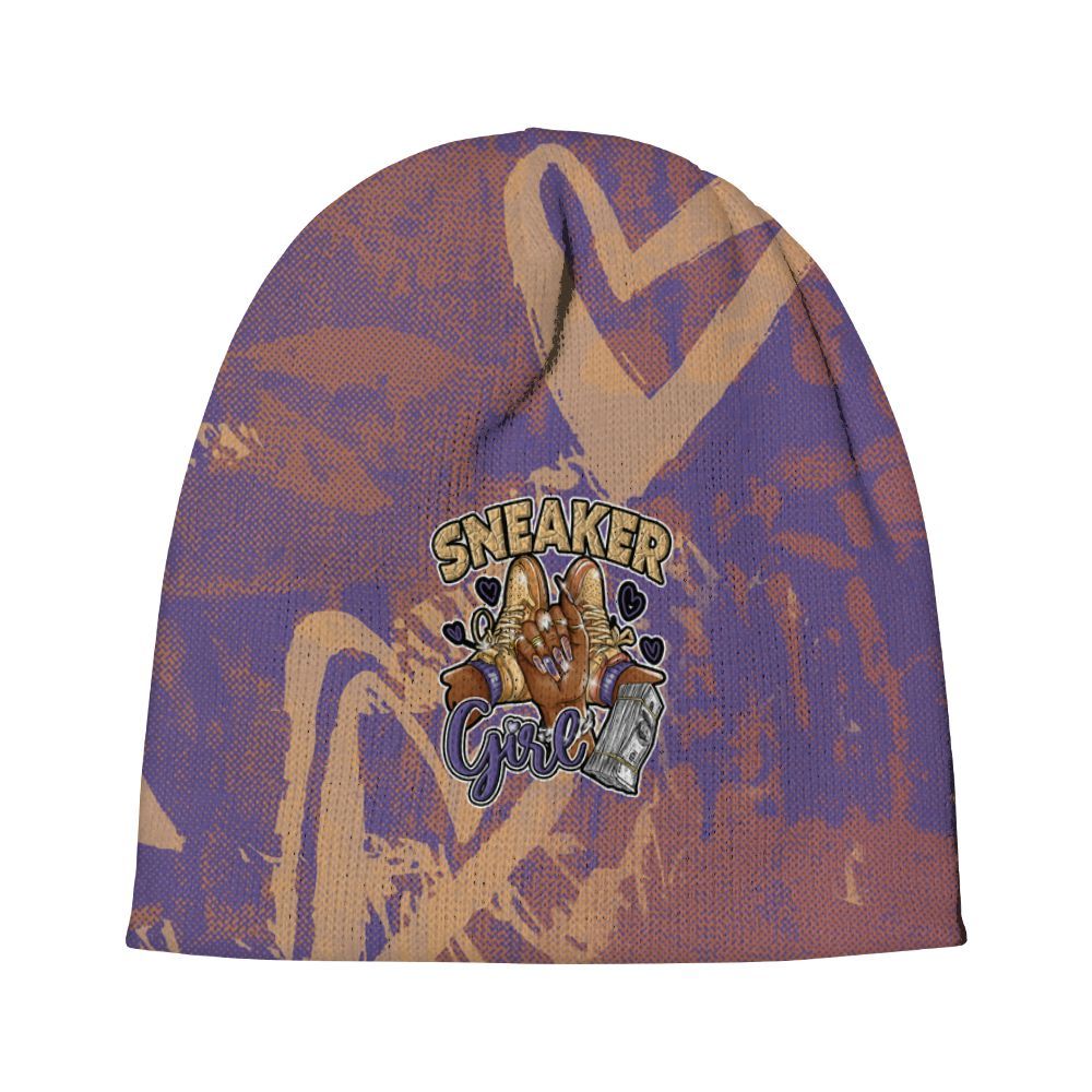 Beanie Hat To Match Book Sunset 1s - Sneakerz Girlz Heart Grunge Graphic