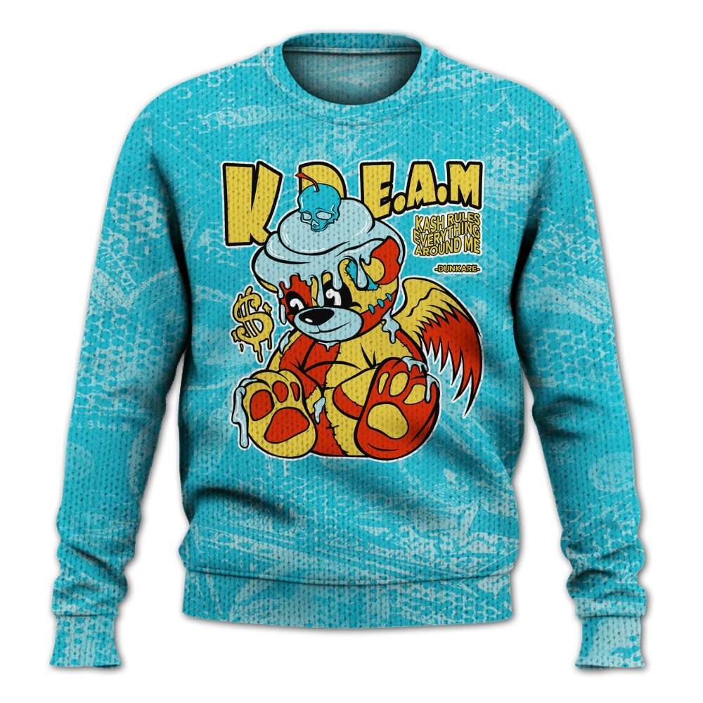Knitted Sweater To Match Dunk Low KD 17 N7 - Loot Bear