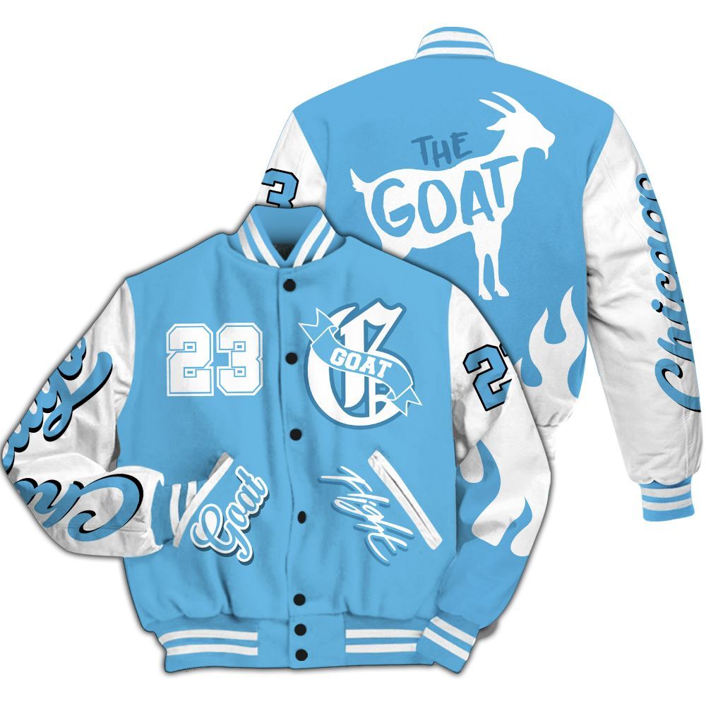 Varsity Jacket To Match Melo 12s - The G.O.A.T Flight Streetwear All Over Print