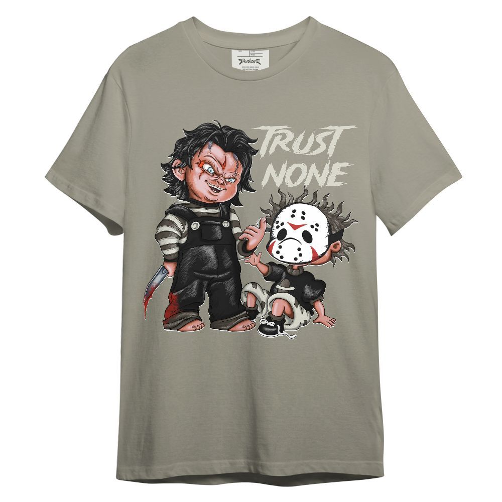 Shirt To Match Cave Stone 4s, Trust No One Scary Graphic